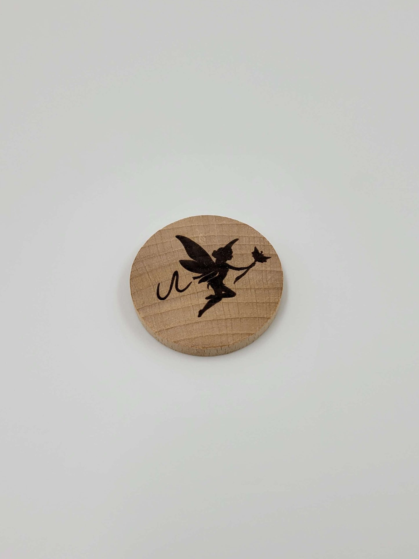 Alpha Single Wood Coins